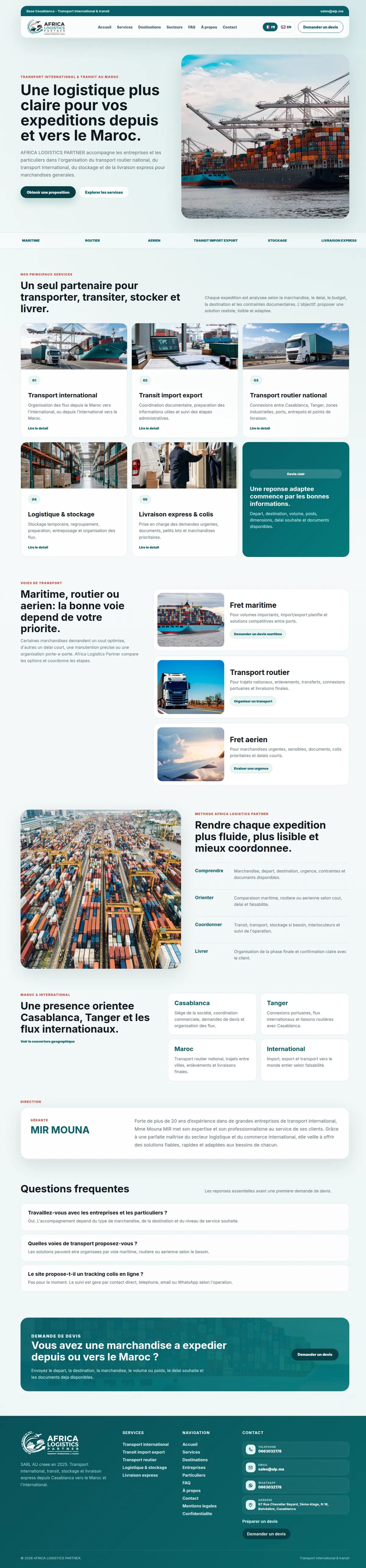 ALP.ma - LOGISTIQUE